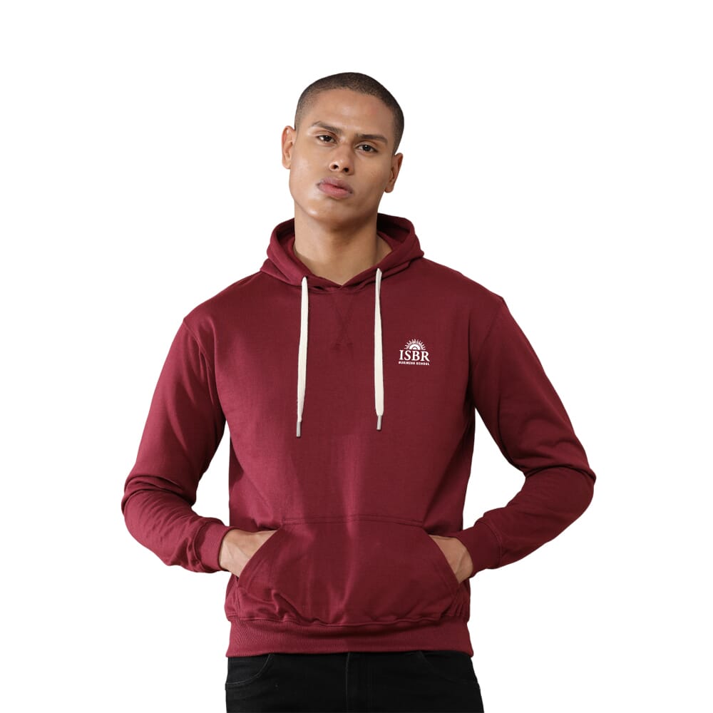 Greys&Blues Goodie Hoodie Plain-Maroon  